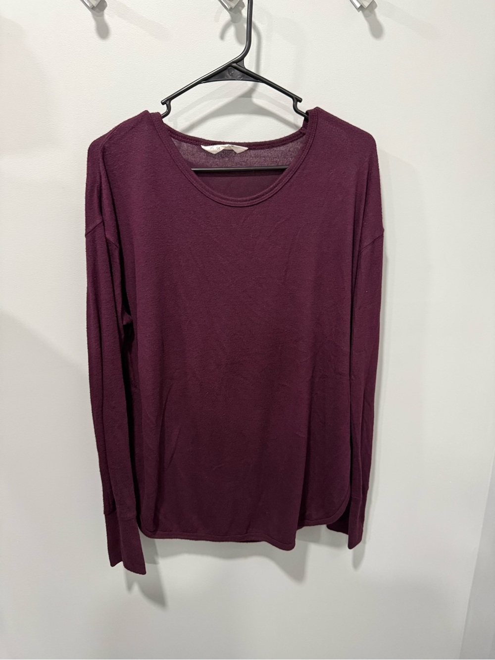 Womens xl members mark soft knit top